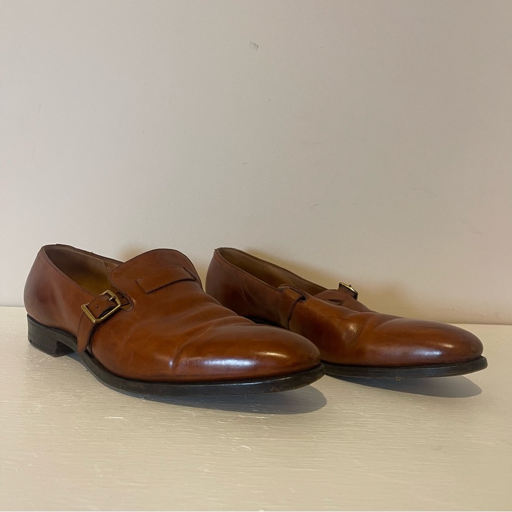 John Lobb Men’s formal brown leather shoes